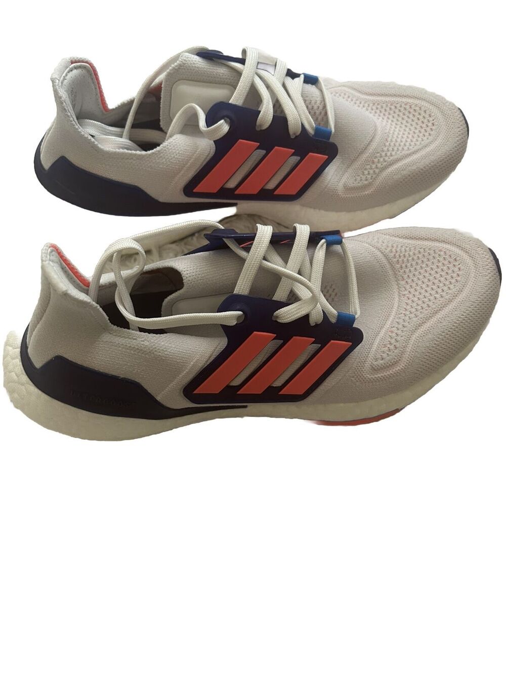 Adidas Ultraboost 22 W Running Shoes Women Size 7.5 Crystal White Gym Walking